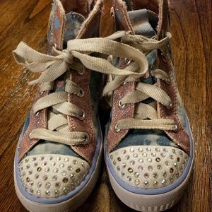 Skechers Twinkle Toes High Top Sneakers